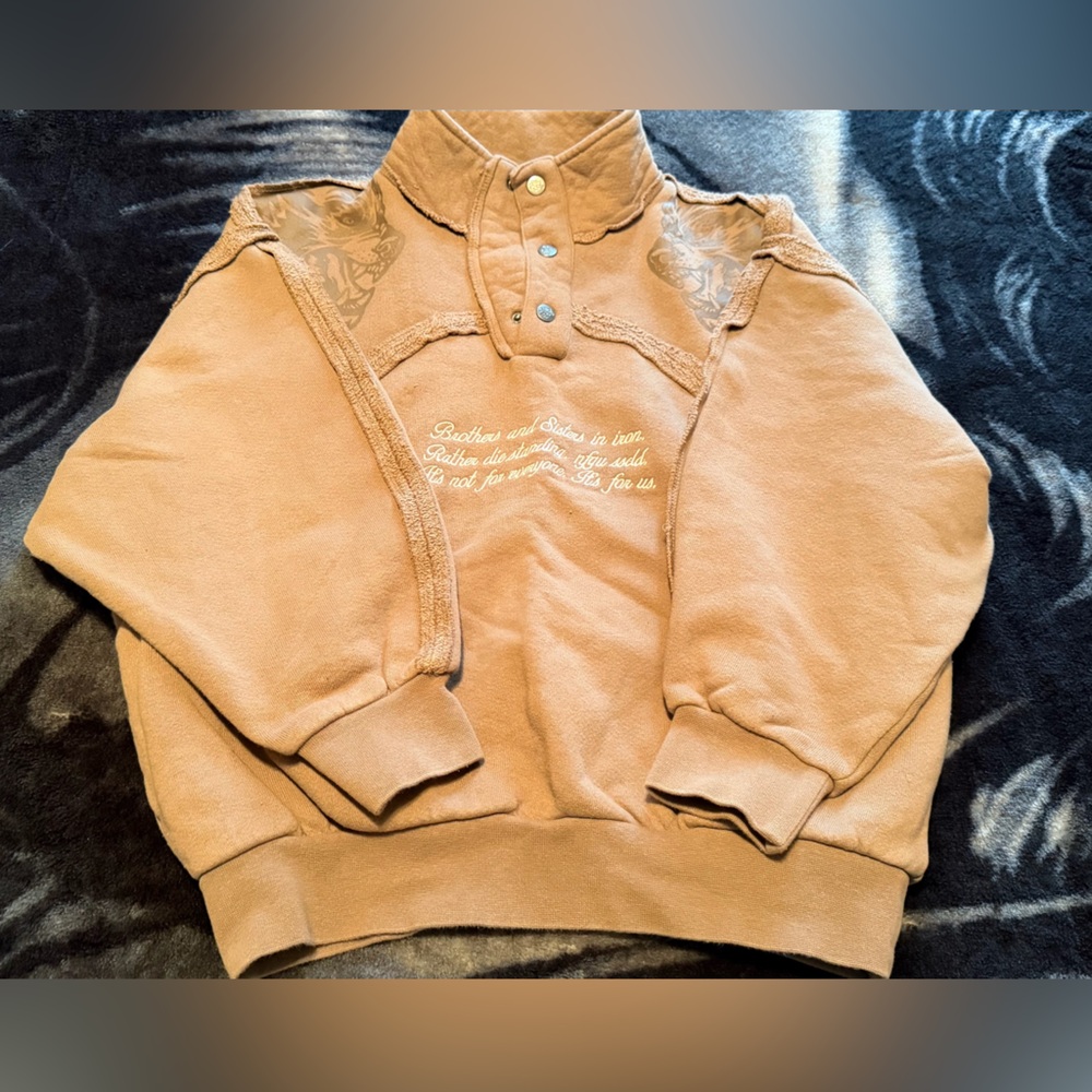 Darc Sport Tan Sweatshirt & Jogger Set - Picture 2 of 10
